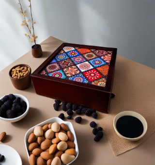  Tray with Box Mandala