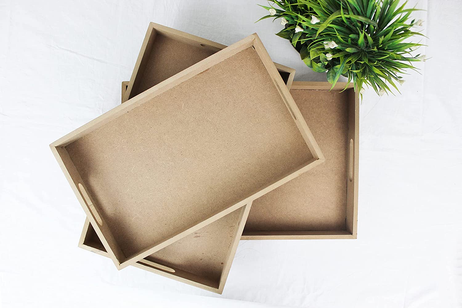 MDF wooden Tray unfinished