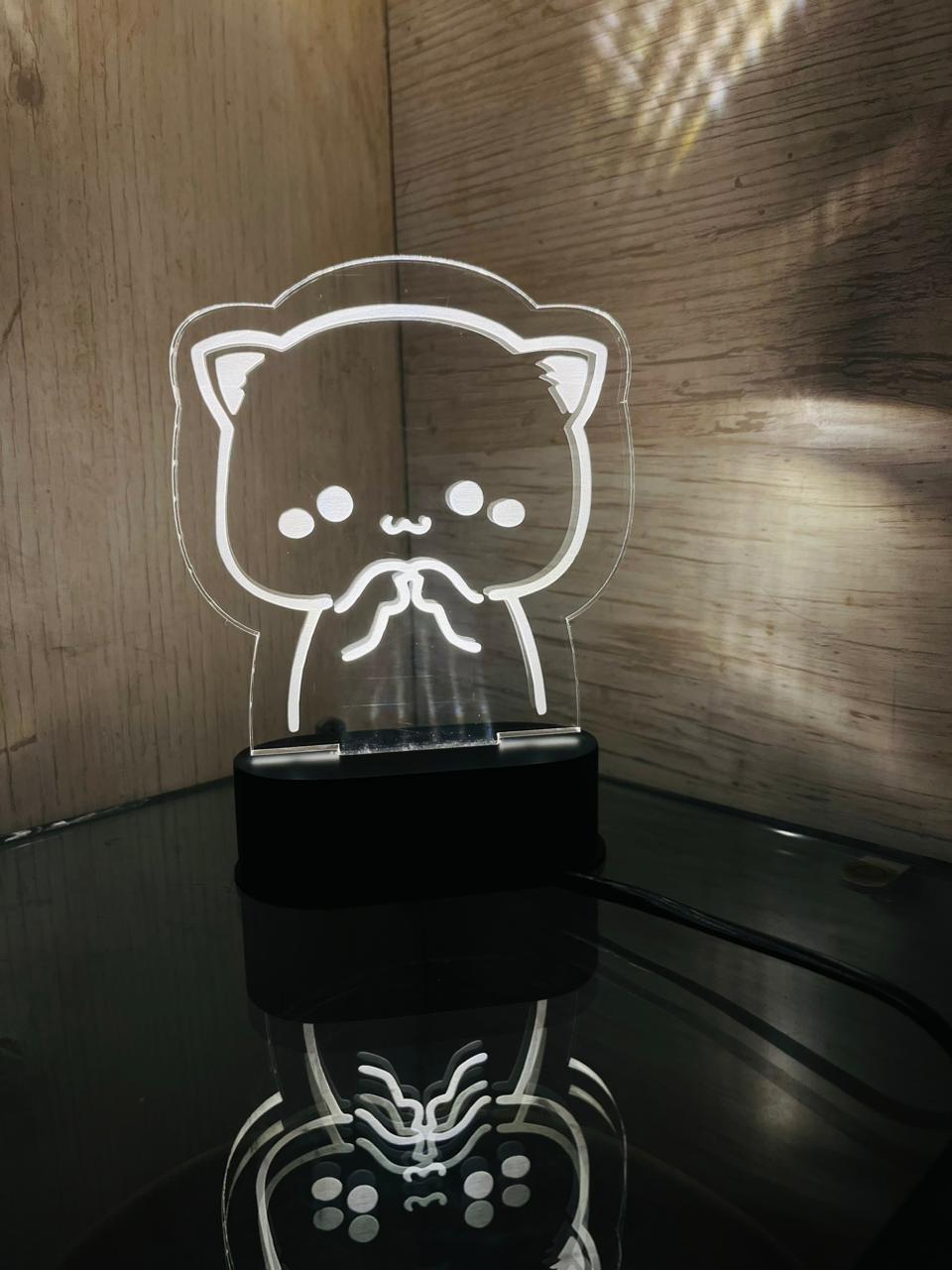 Acrylic Panda lamp