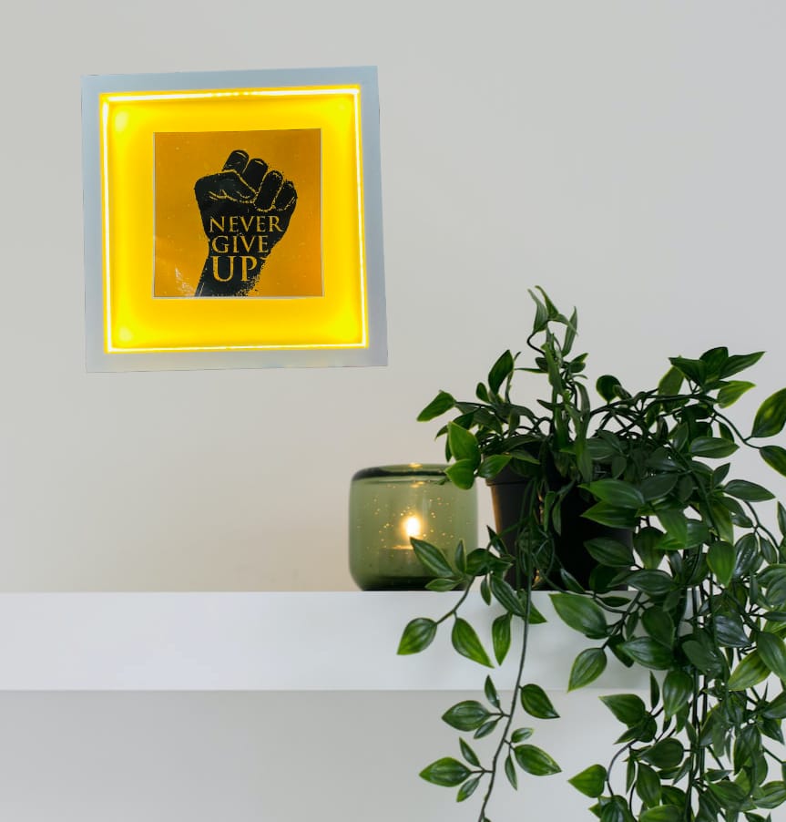 LED white Frame